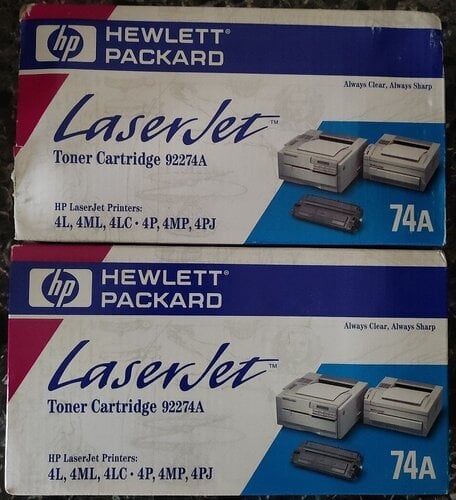 Περισσότερες πληροφορίες για "HP LaserJet Toner 92274A"