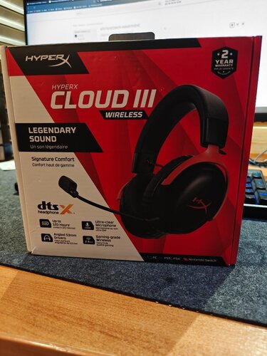 Περισσότερες πληροφορίες για "HyperX cloud iii wireless ΑΧΡΗΣΙΜΟΠΟΙΗΤΑ"