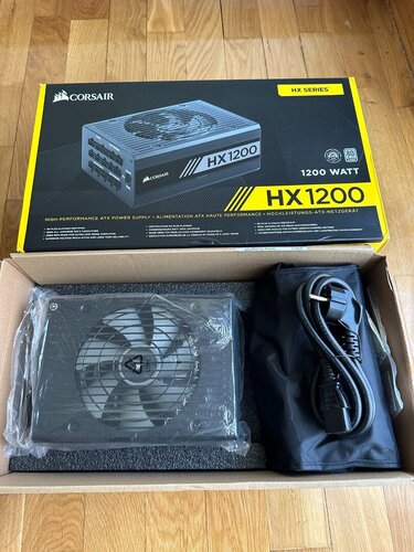 Περισσότερες πληροφορίες για "Corsair HX1200 — 1200 Watt 80 PLUS PLATINUM Certified Fully Modular PSU"