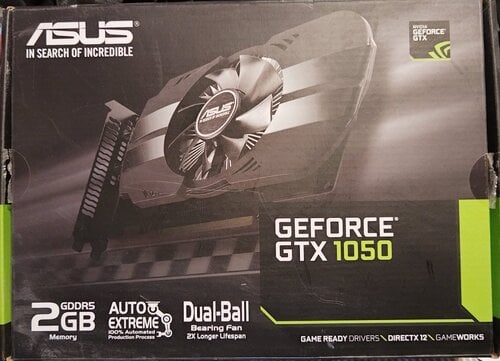 Περισσότερες πληροφορίες για "ASUS NVIDIA GeForce GTX 1050 2Gb GDDR5"