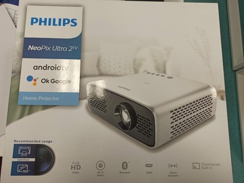 Περισσότερες πληροφορίες για "Philips NeoPix Ultra 2TV σύστημα προβολής δεδομένων Προβολέας κοντινής απόστασης LCD 1080p"