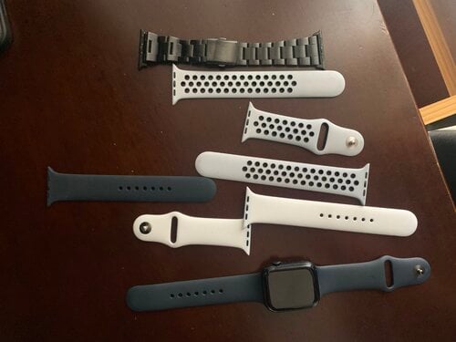 Περισσότερες πληροφορίες για "Apple Watch Nike Series 7 (45mm/Μαύρο/Αλουμίνιο)"