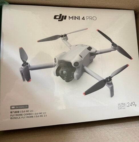 Περισσότερες πληροφορίες για "Dji Mini 4 Pro Fly More Combo (DJI RC 2) Drone σφραγισμένο με απόδειξη αγορασμένο 25/7/24"