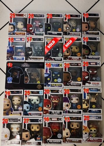 Περισσότερες πληροφορίες για "Funko pop Sale"