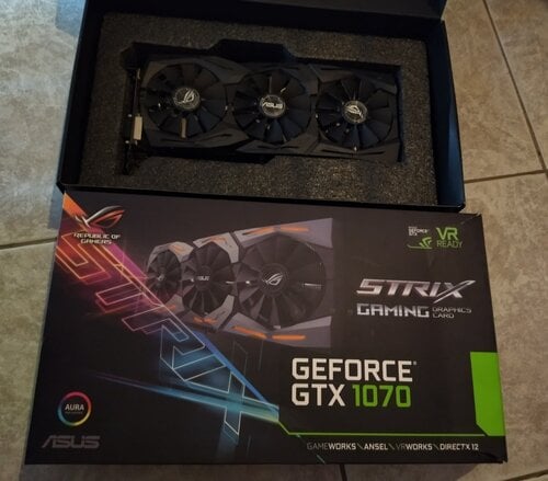 Περισσότερες πληροφορίες για "Asus GeForce GTX 1070 8GB ROG Strix Gaming"