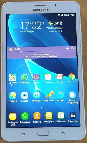 Περισσότερες πληροφορίες για "tablet samsung galaxy tab A (2016) SM-T285 4G 7 ιντσων 1,5 Gb ram 8 Gb rom"