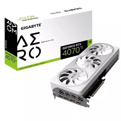 Περισσότερες πληροφορίες για "Gigabyte GeForce RTX 4070 Ti AERO OC 12G"