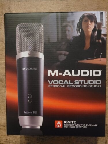 Περισσότερες πληροφορίες για "M-Audio Producer USB microphone"