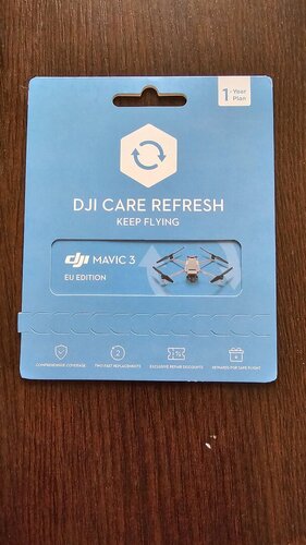 Περισσότερες πληροφορίες για "Mavic 3 DJI Care  refresh  1 χρόνος"