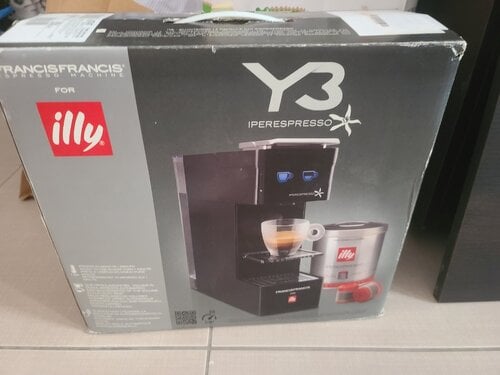 Περισσότερες πληροφορίες για "Illy Francis Francis Y3 espresso maker"