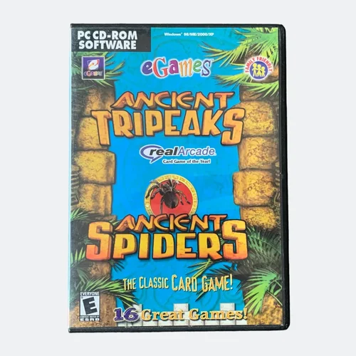 Περισσότερες πληροφορίες για "Ancient Tripeaks - Ancient Spiders - PC – (Used – No Manual) | Κωδ.: 51"