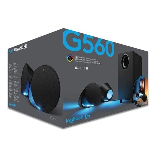 Περισσότερες πληροφορίες για "Logitech G560 Ασύρματα Ηχεία Υπολογιστή 2.1"