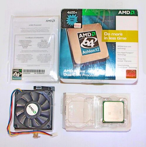 Περισσότερες πληροφορίες για "AMD Athlon X2 4800+  AM2  boxed with cpu blower original"