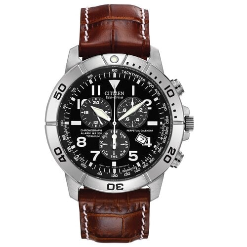 Περισσότερες πληροφορίες για "Citizen eco-drive perpetual titanium BL5250-02L"