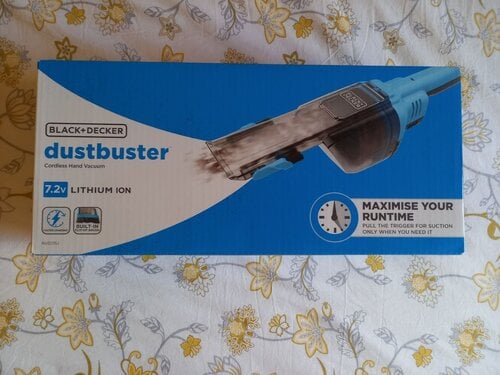 Περισσότερες πληροφορίες για "Black & Decker Dustbuster Επαναφορτιζόμενο Σκουπάκι Χειρός NVD215J"