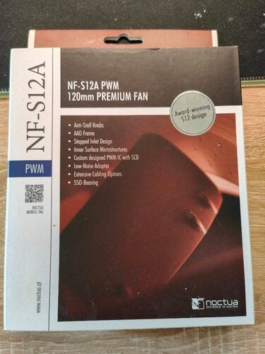 Περισσότερες πληροφορίες για "Noctua NF-S12A Case Fan 120mm με Σύνδεση 4-Pin PWM Καφέ"