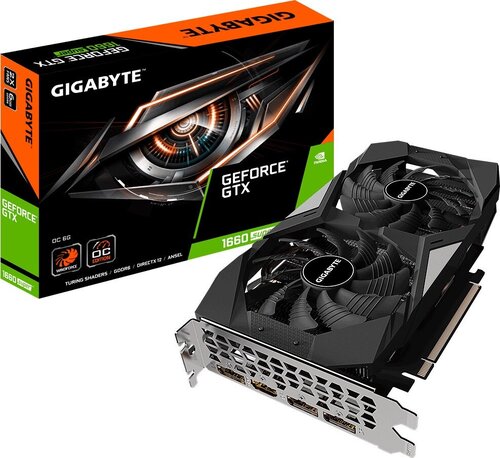 Περισσότερες πληροφορίες για "Gigabyte GeForce GTX 1660 Super 6GB GDDR6 OC"