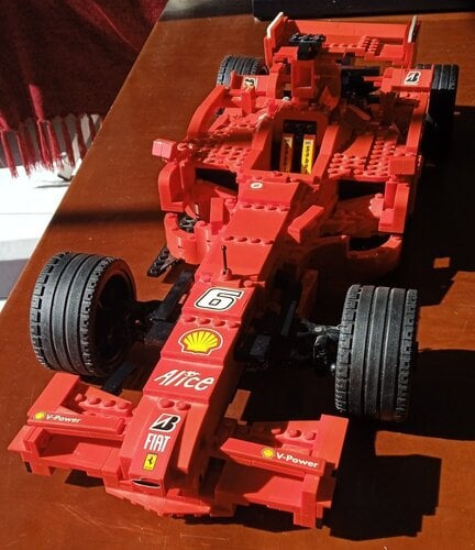 Περισσότερες πληροφορίες για "Lego Racers 8157 - Ferrari F1 1:9"