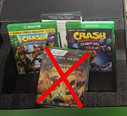 Περισσότερες πληροφορίες για "Crash N.Sane Trilogy & Crash Bandicoot  4,"