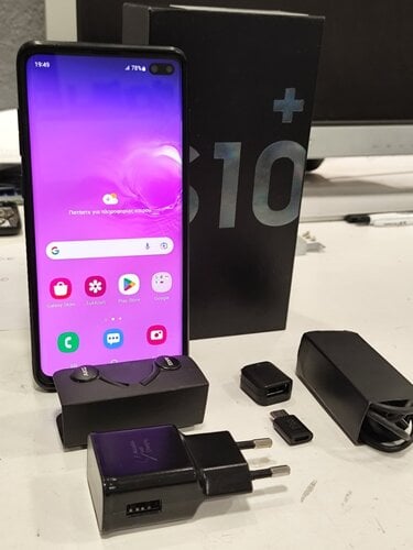 Περισσότερες πληροφορίες για "Samsung Galaxy S10+ (Μαύρο/128 GB)"