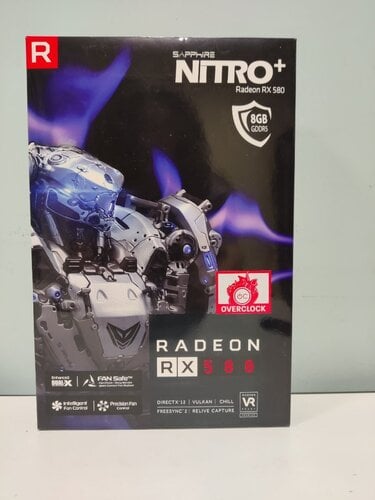 Περισσότερες πληροφορίες για "SAPPHIRE NITRO+  RADEON RX 580"