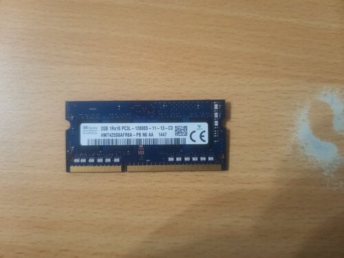 Περισσότερες πληροφορίες για "SK Hynix 2GB DDR3L SODIMM 1600mhz"