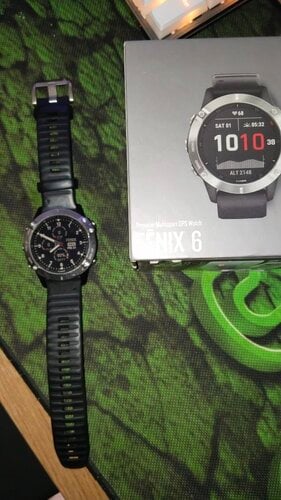 Περισσότερες πληροφορίες για "Garmin fenix 6"