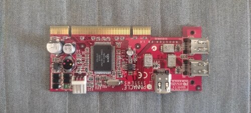 Περισσότερες πληροφορίες για "PCI FIREWIRE CARD"