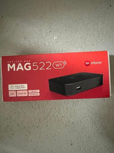 Περισσότερες πληροφορίες για "MAG522 – 4K HEVC-enabledr"