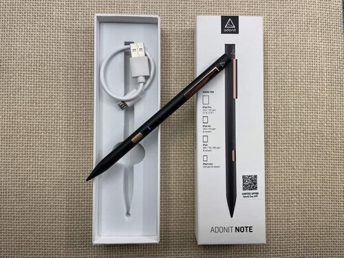 Περισσότερες πληροφορίες για "Adonit Note [Black Pen]"