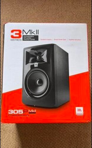 Περισσότερες πληροφορίες για "Jbl 305mkii"