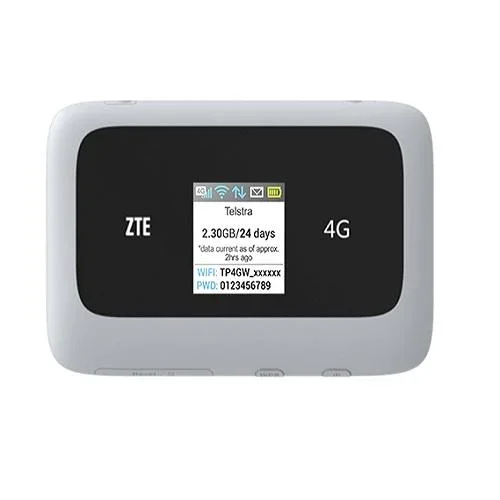 Περισσότερες πληροφορίες για "ZTE MF910 4G LTE Mobile Hotspot"