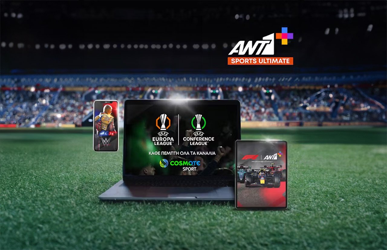 Συμφωνία Cosmote TV και ANT1 φέρνει τα Europa League και Conference League κάθε Πέμπτη στο AΝΤ1+