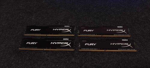 Περισσότερες πληροφορίες για "HyperX FURY Black 16GB RAM DDR4 2400MHz HX424C15FB/16 (16 GB/DDR4/2400MHz)"