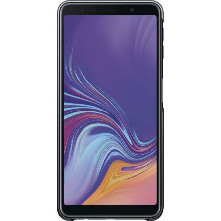 Περισσότερες πληροφορίες για "Official Samsung Galaxy A7 2018 Gradation Cover Case - Black"