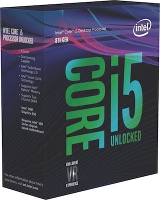 Περισσότερες πληροφορίες για "Intel Core i5-8600K"