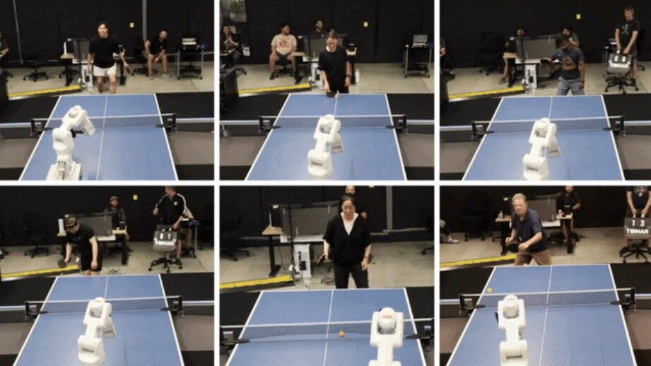 Google’s DeepMind Table Tennis Robot Outperforms All Novice Players – Robot