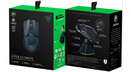 Περισσότερες πληροφορίες για "RAZER VIPER ULTIMATE with dock  ΣΦΡΑΓΙΣΜΕΝΟ, mamba wireless"