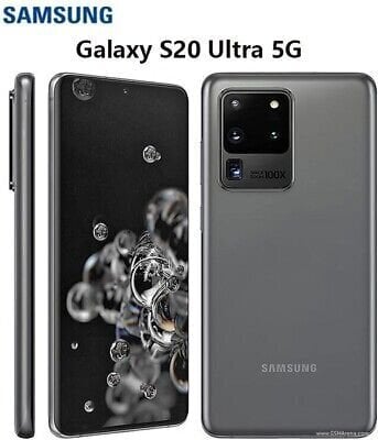 Περισσότερες πληροφορίες για "Samsung Galaxy S20 Ultra (Γκρι/128 GB)"