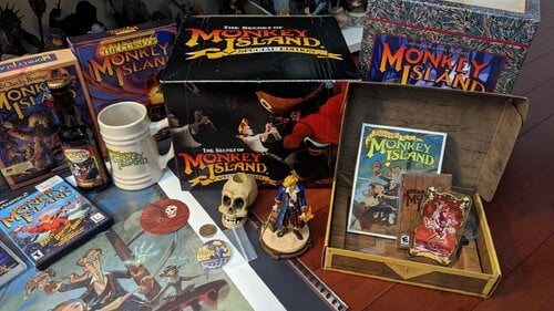 Περισσότερες πληροφορίες για "Αγοράζω Monkey Island box edition"