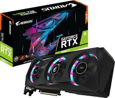 Περισσότερες πληροφορίες για "Gigabyte AORUS GeForce RTX 3060 Ti ELITE 8G"