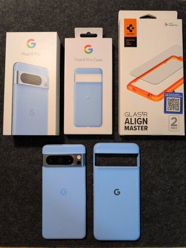 Περισσότερες πληροφορίες για "Google Pixel 8 Pro (Μπλε/256 GB) & Google Case Bay Blue & 2 Spigen"