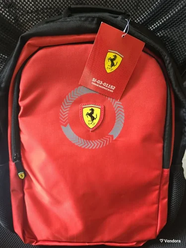 Περισσότερες πληροφορίες για "Backpack FERRARI (Κόκκινο-μαύρο)"