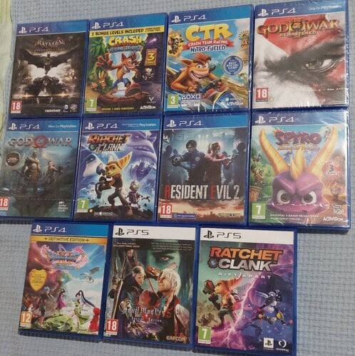 Περισσότερες πληροφορίες για "NEW/USED PS4/PS5 Games"