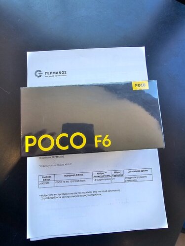 Περισσότερες πληροφορίες για "Xiaomi POCO F6 (Μαύρο/512 GB)"