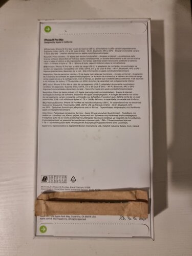 Περισσότερες πληροφορίες για "Apple iPhone 15 Pro Max (Μαύρο/512 GB)"