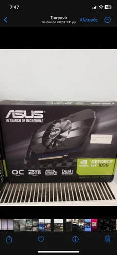 Περισσότερες πληροφορίες για "ASUS NVIDIA GeForce GT 1030 OC"