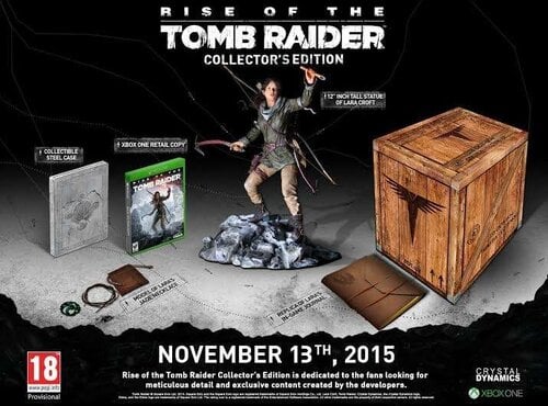 Περισσότερες πληροφορίες για "Rise of the Tomb Raider Collector's Edition"