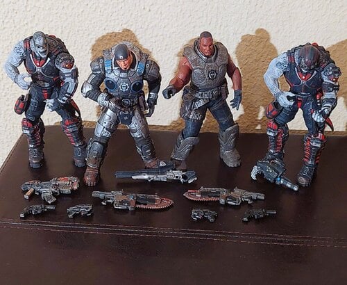 Περισσότερες πληροφορίες για "Gears of War - Figure Set (NECA)"