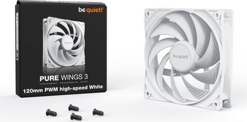 Περισσότερες πληροφορίες για "be quiet! Pure Wings 3 120mm PWM high-speed X 3 Σφραγισμενοι σε  Λευκο"